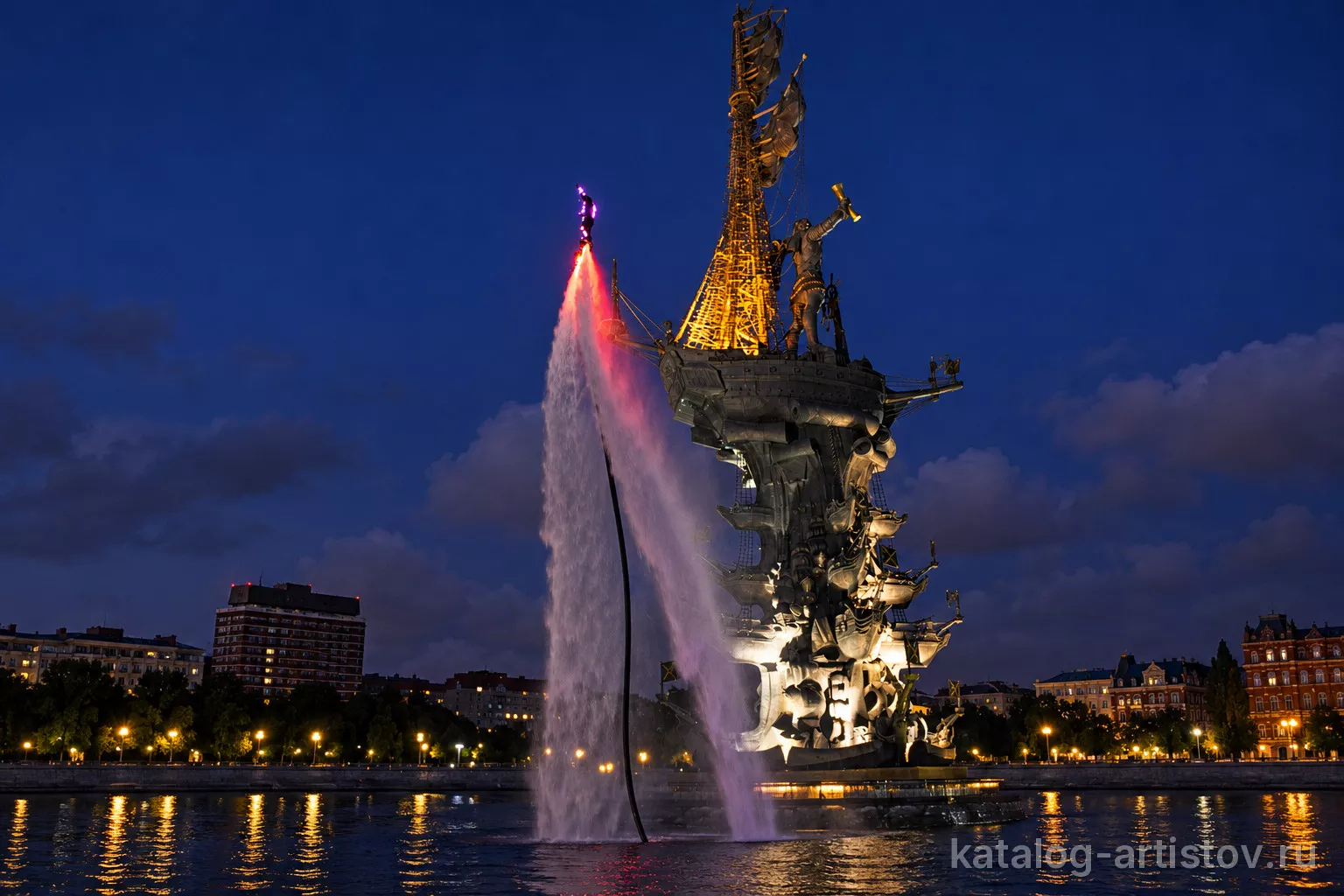 Флайборд-шоу Flyboard Show, цирковой артист — фото 2