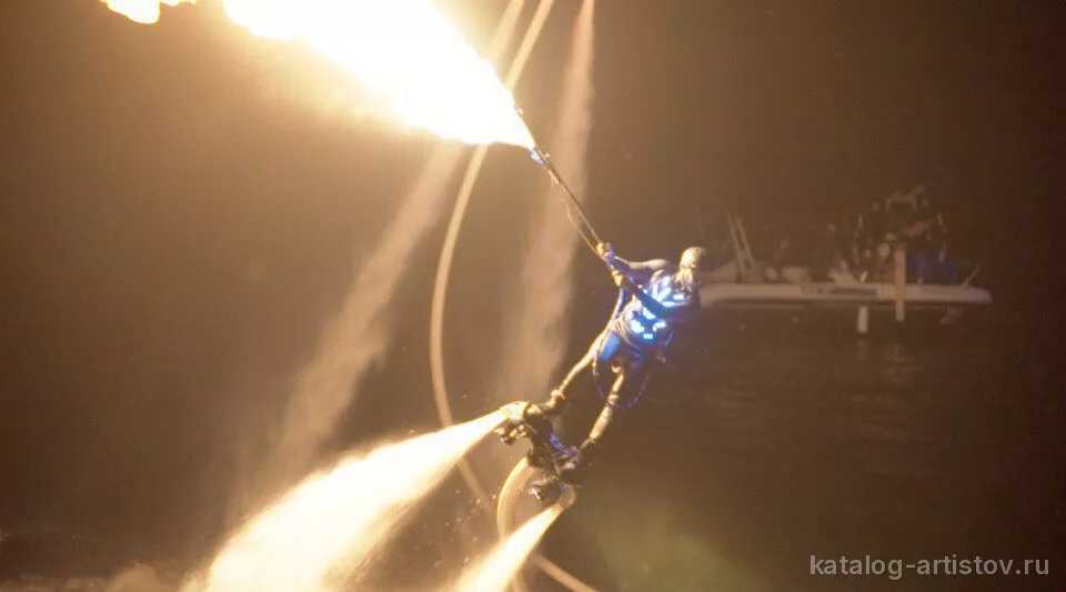Флайборд-шоу Flyboard Show, цирковой артист — фото 5
