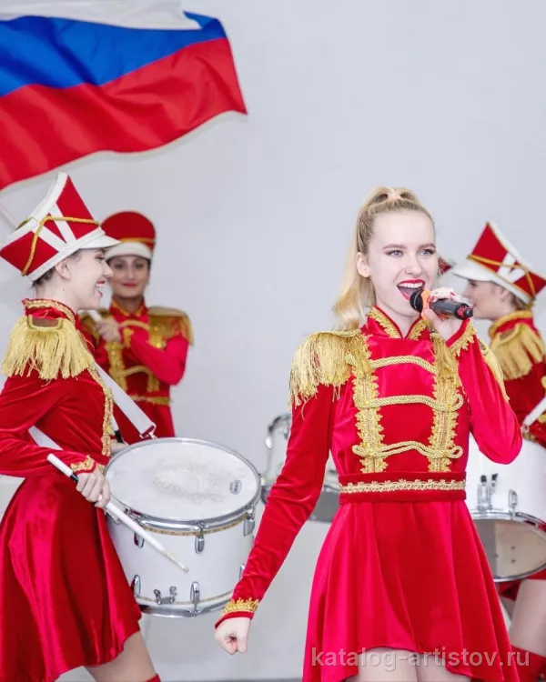 Шоу-группа барабанщиц «Малая Охта», барабанное шоу
