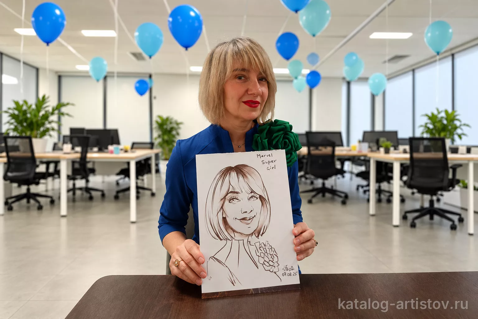 Художник Алина Федорова, шаржист