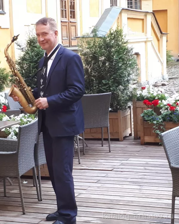 Саксофонист Юрий Вербенко