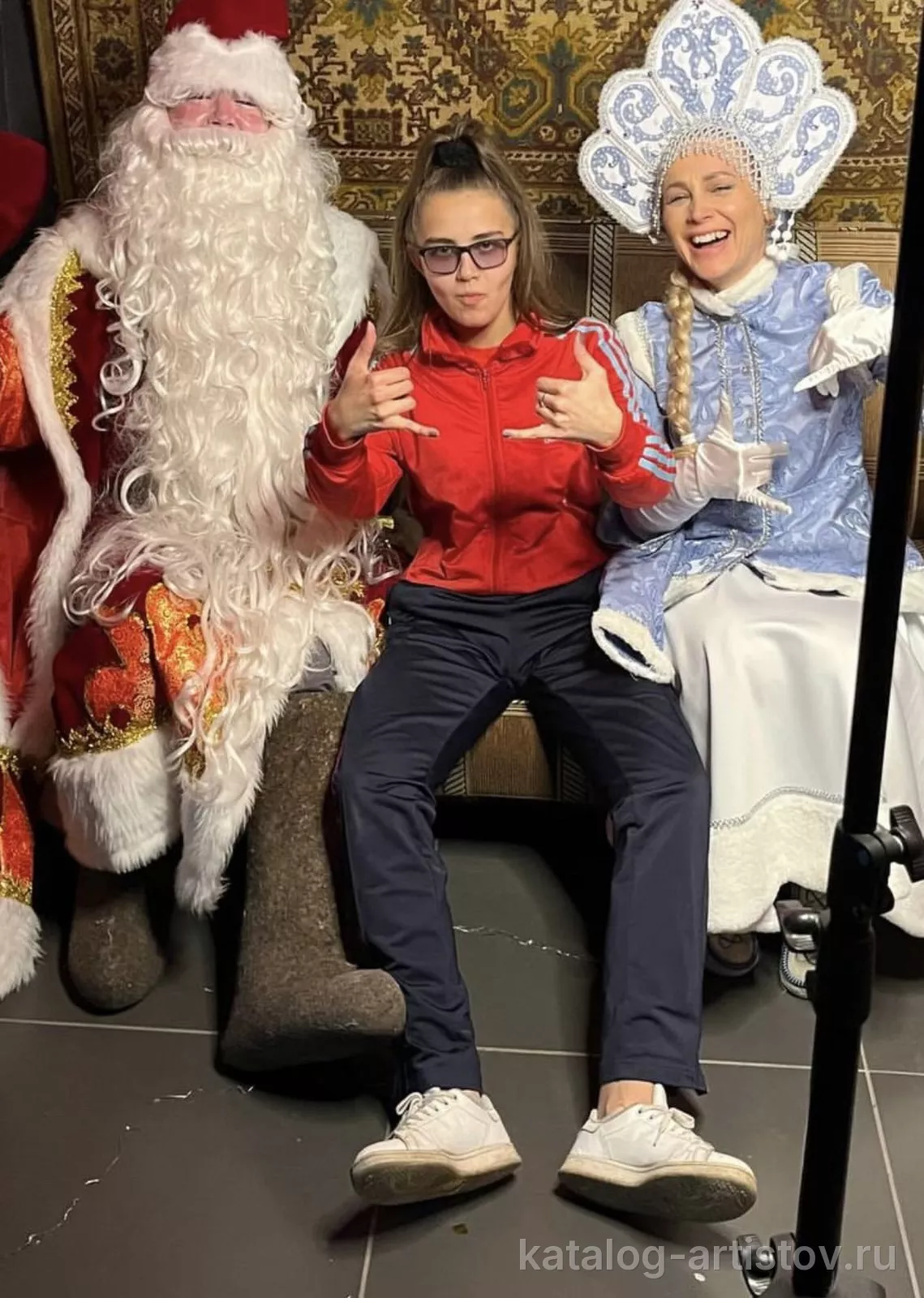 Дед Мороз и Снегурочка Иван Лопатин и Зоя Просина — фото 3