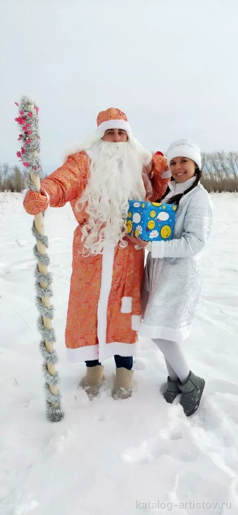 Дед Мороз и Снегурочка Максим и Анастасия Докукины — фото 2