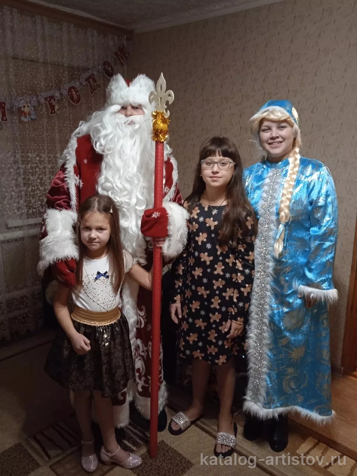 Дед Мороз и Снегурочка «Волшебная сказка» Иванниковы — фото 4