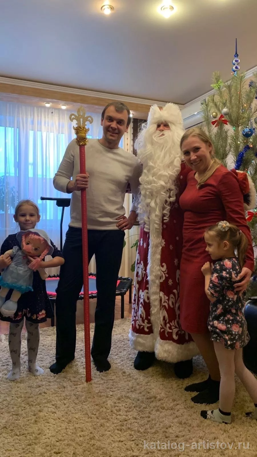 Дед Мороз и Снегурочка «Волшебная сказка» Иванниковы — фото 5
