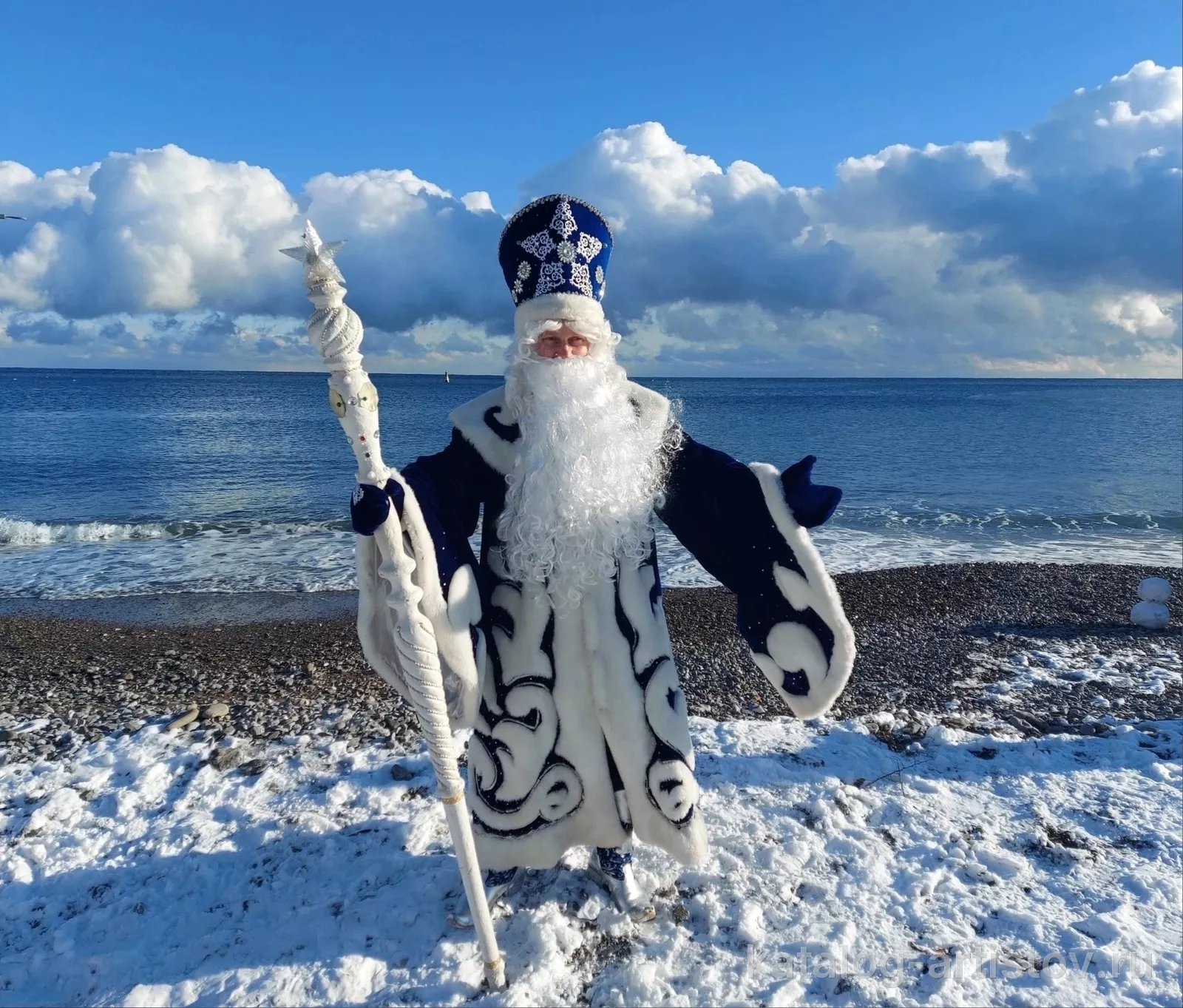 Настоящий Дед Мороз в Ялте