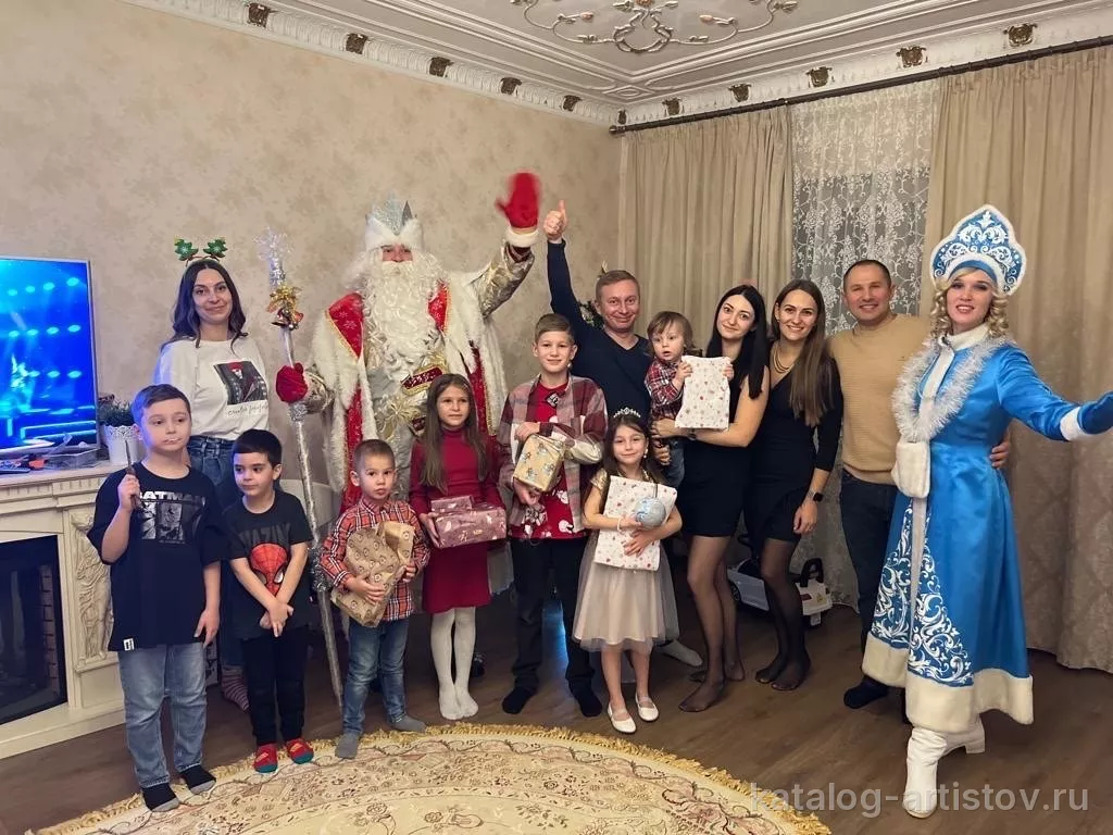 Дед Мороз и Снегурочка Елена (Коломна)