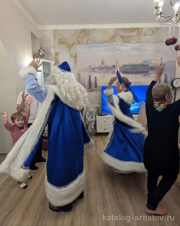 Дед Мороз и Снегурочка Анастасия Попова (Орехово-Зуево)