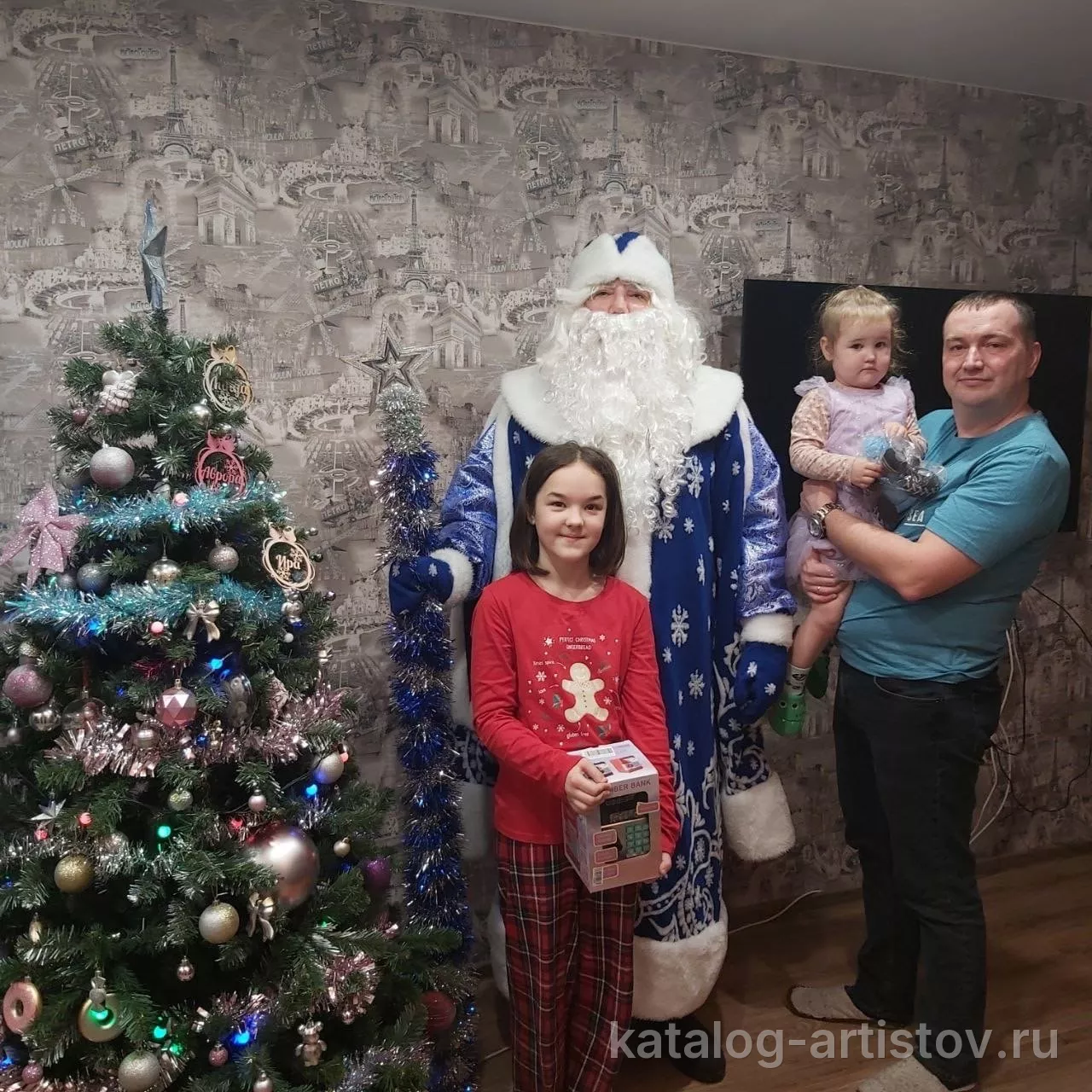 Дед Мороз в Колпино и Тосно