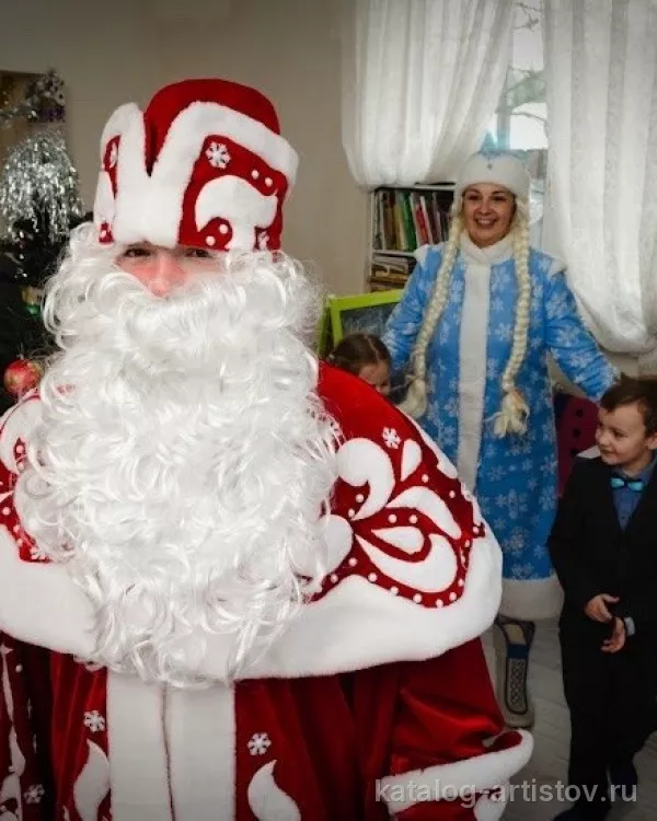 Дед Мороз и Снегурочка Анна Серкина