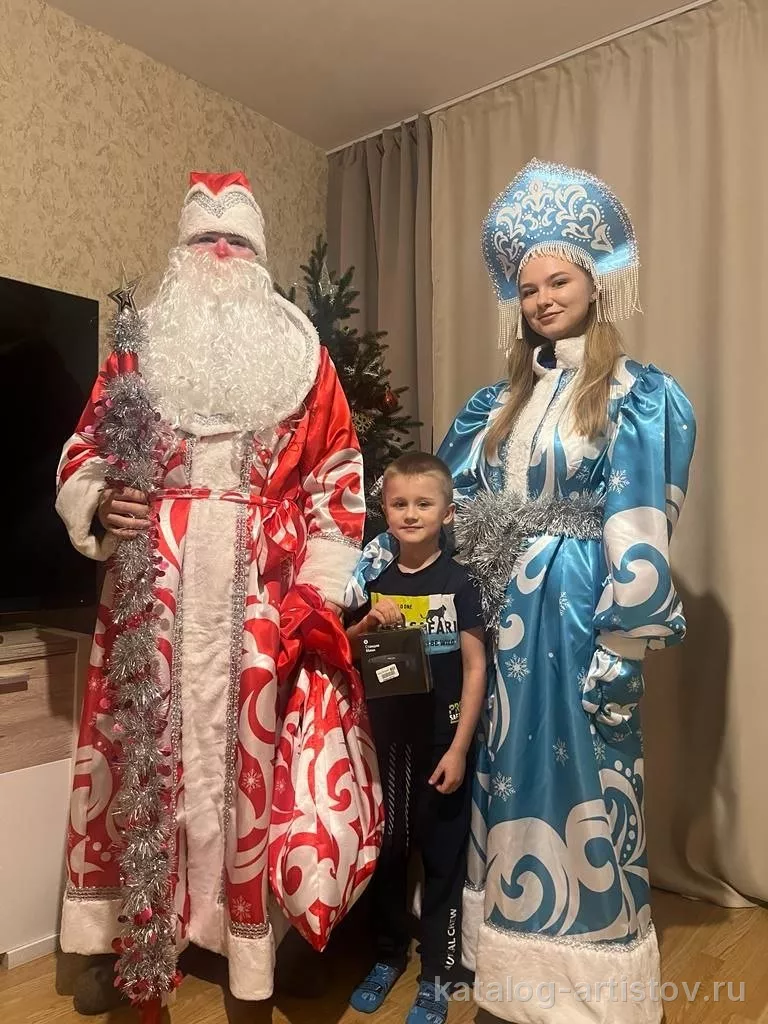 Дед Мороз и Снегурочка (Пушкин, Славянка) — фото 2