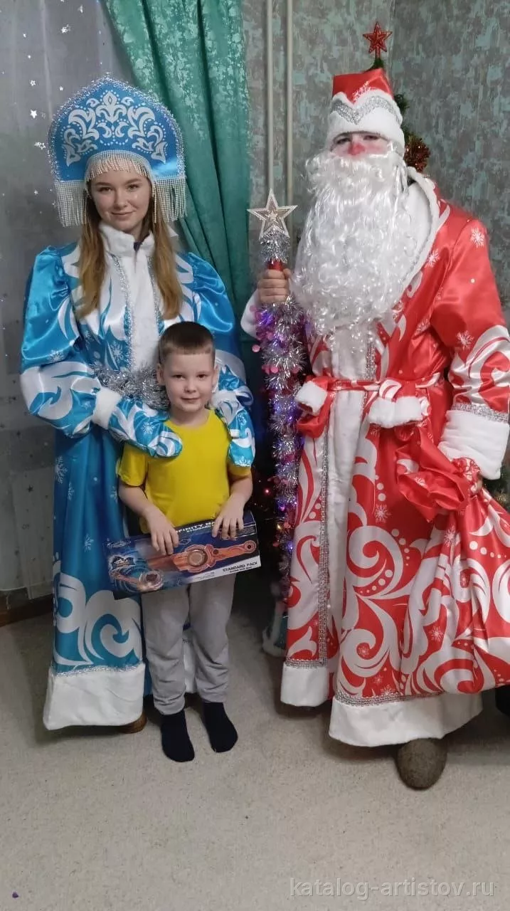 Дед Мороз и Снегурочка (Пушкин, Славянка) — фото 3