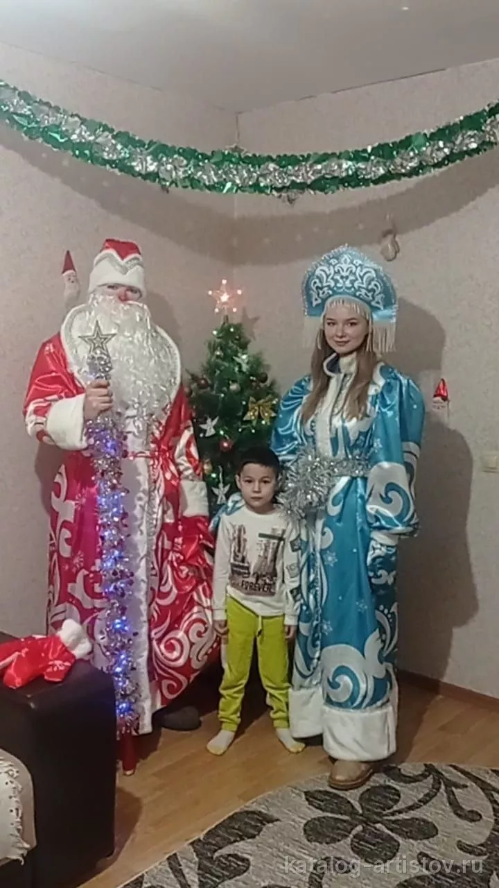 Дед Мороз и Снегурочка (Пушкин, Славянка) — фото 5