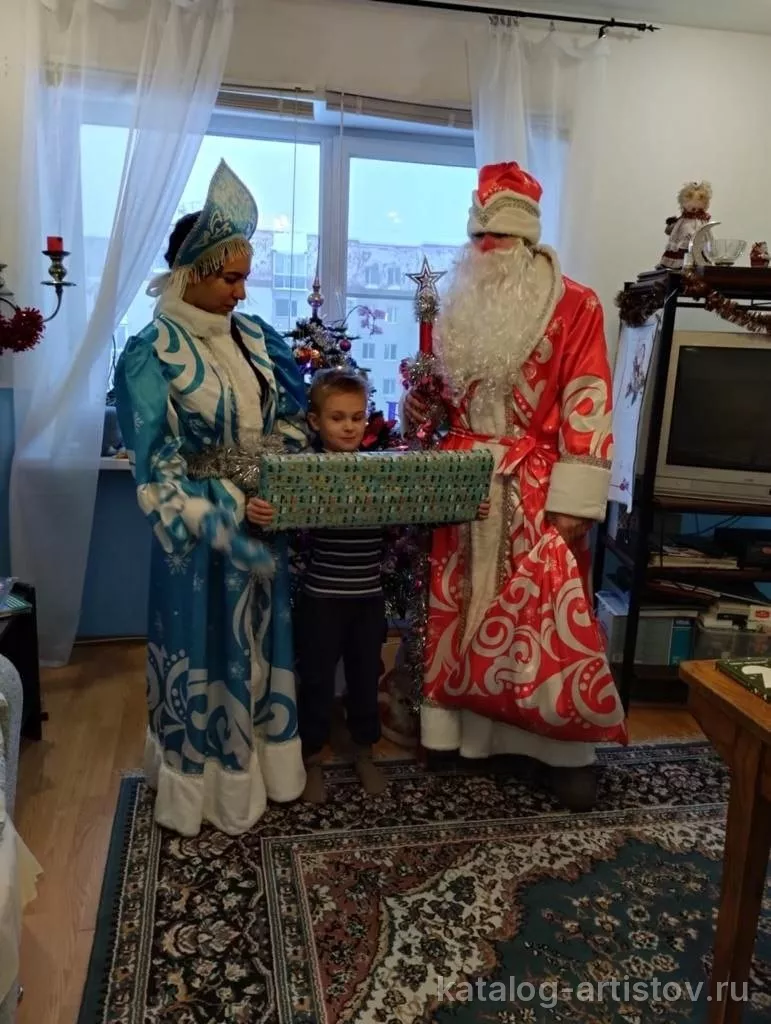 Дед Мороз и Снегурочка (Пушкин, Славянка) — фото 6