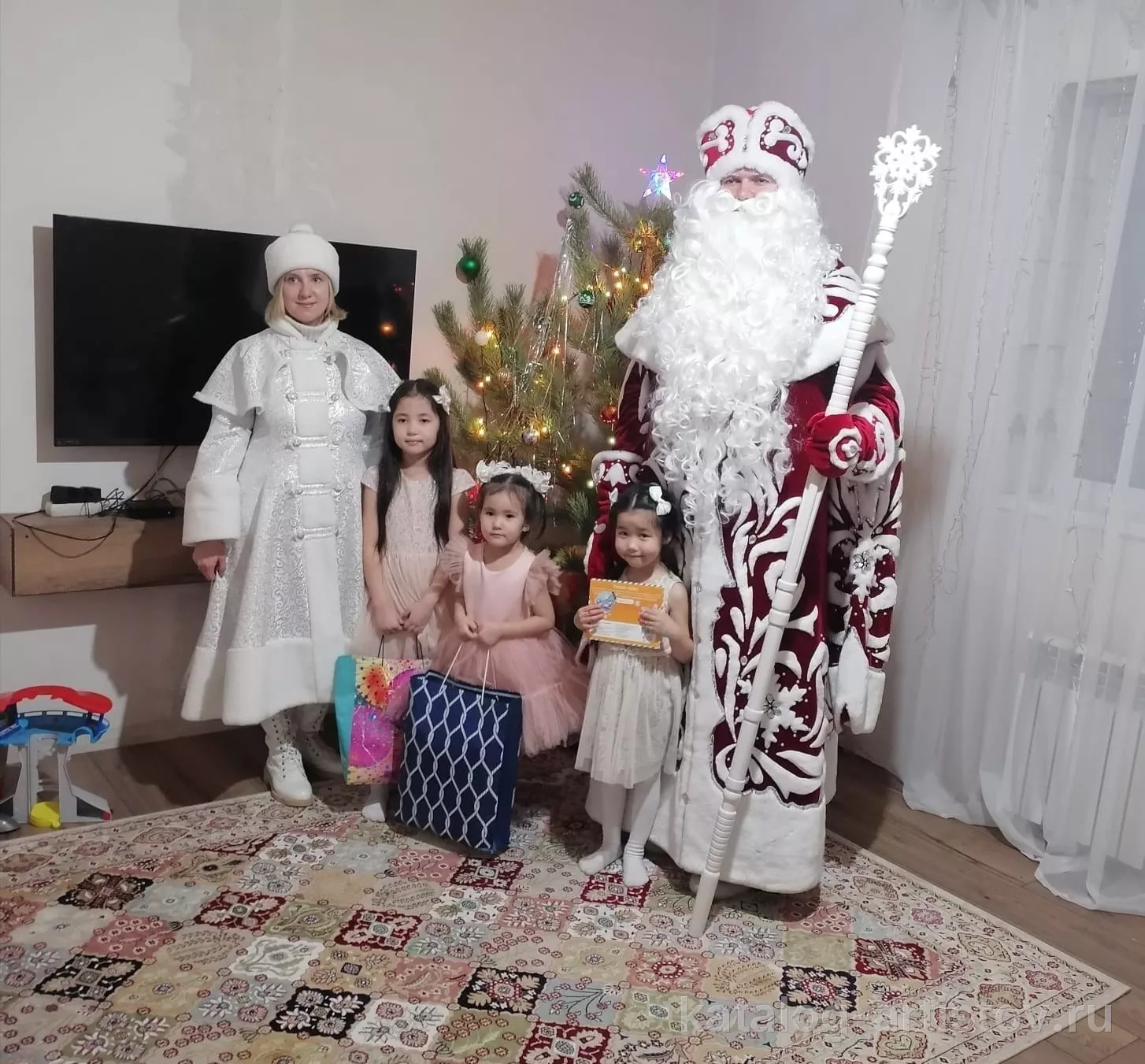 Дед Мороз и Снегурочка Евгения Дудко
