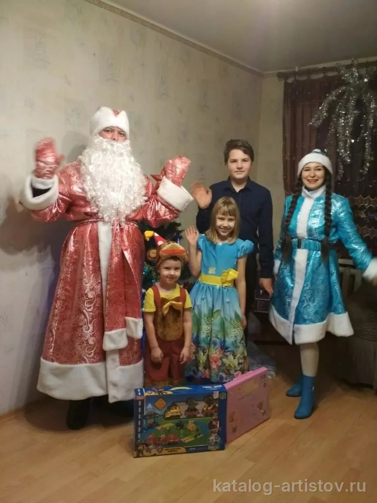 Дед Мороз и Снегурочка Анна Визгалова, Тула — фото 3