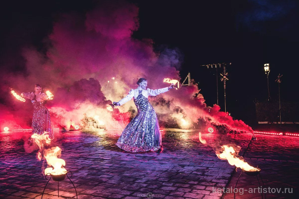Огненное и световое шоу Aurum Show — фото 2