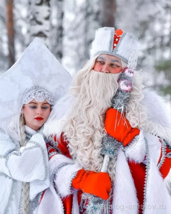 Настоящие Дедушка Мороз и Снегурочка (Дивногорск, Валерия Бочарова), Дед Мороз