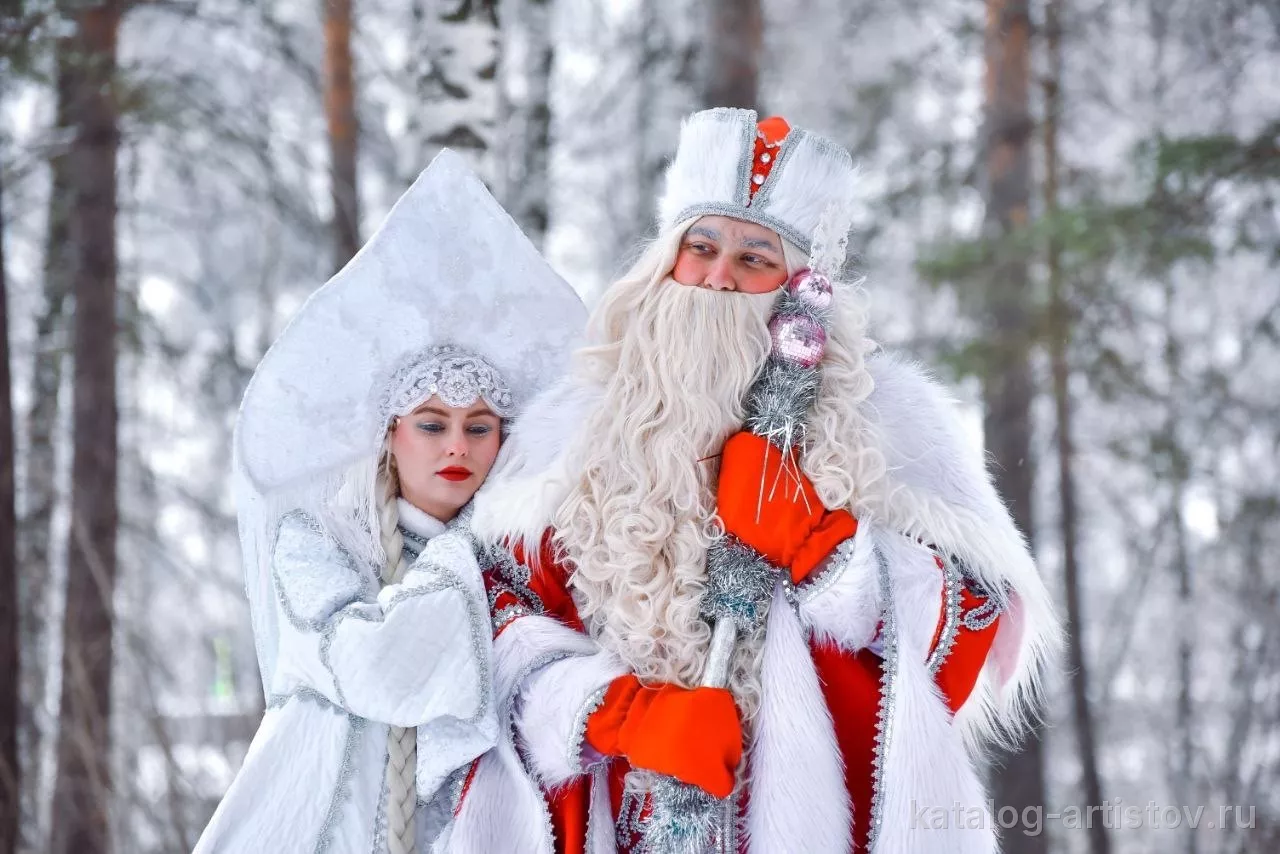 Настоящие Дедушка Мороз и Снегурочка (Дивногорск, Валерия Бочарова), Дед Мороз