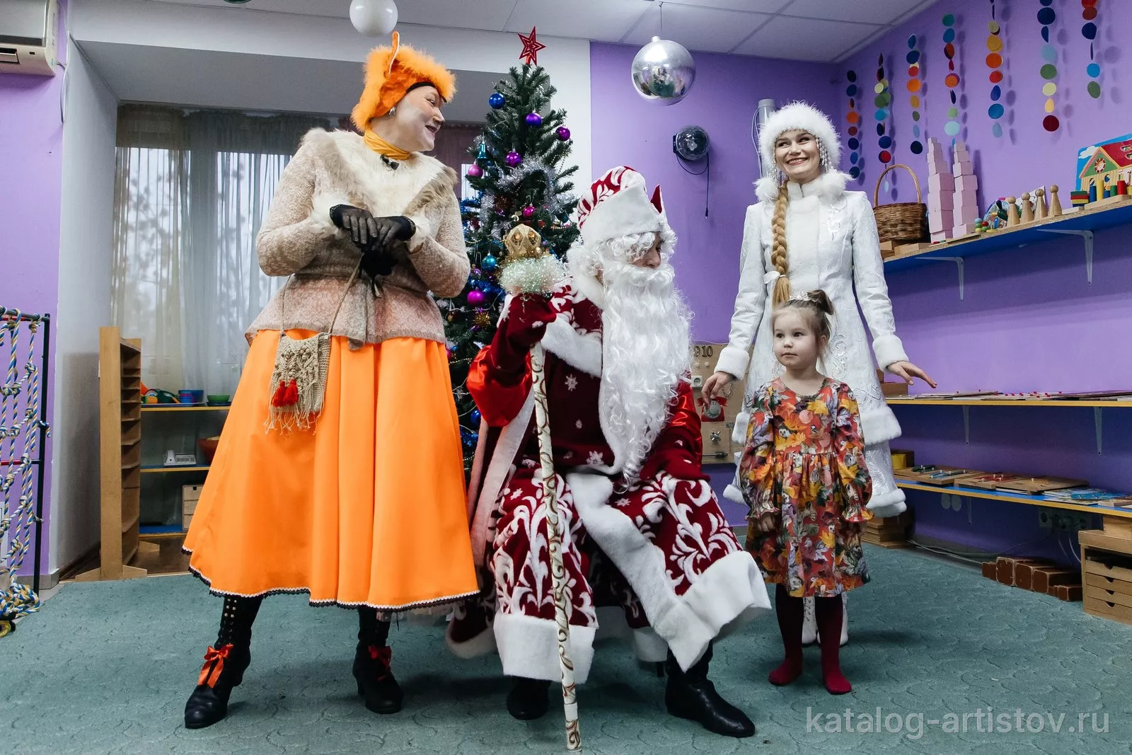 Дед Мороз и Снегурочка ансамбля «Семья» (Волгоград) — фото 6