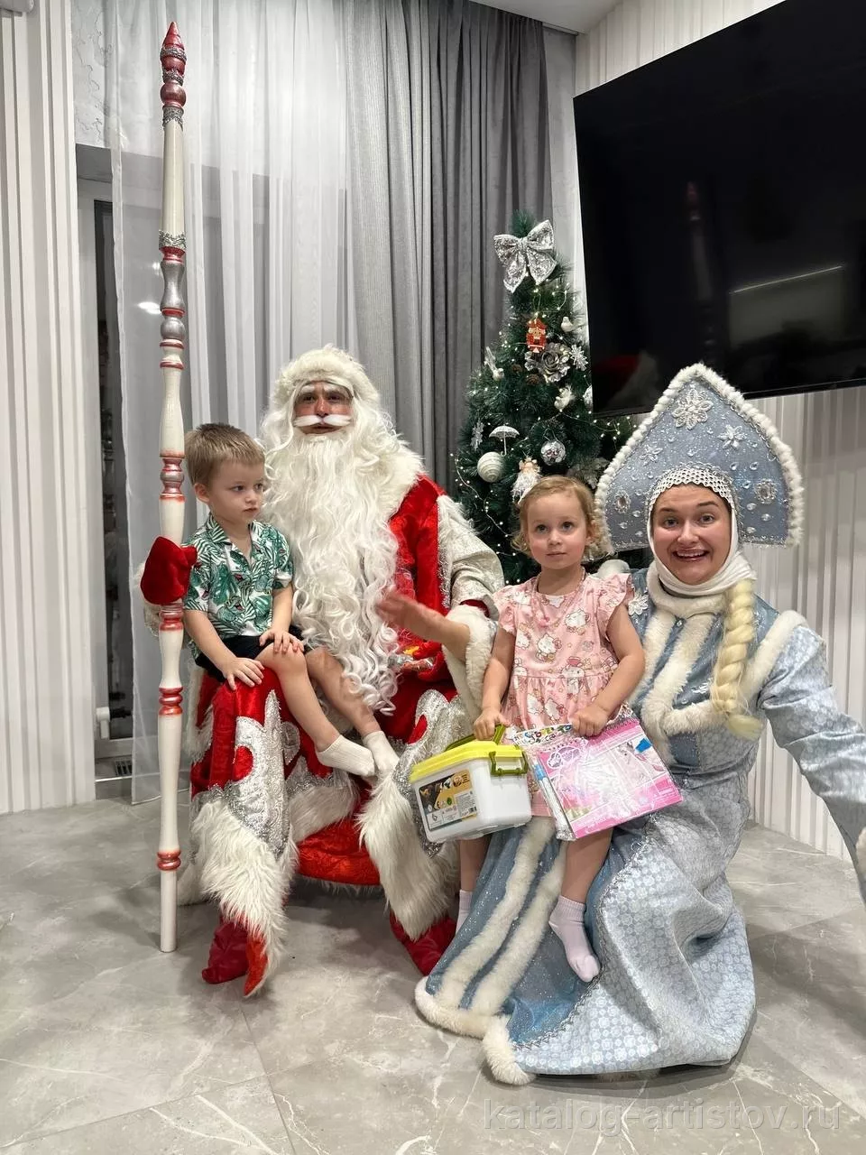 Дед Мороз-фокусник и Снегурочка, Пенза — фото 7