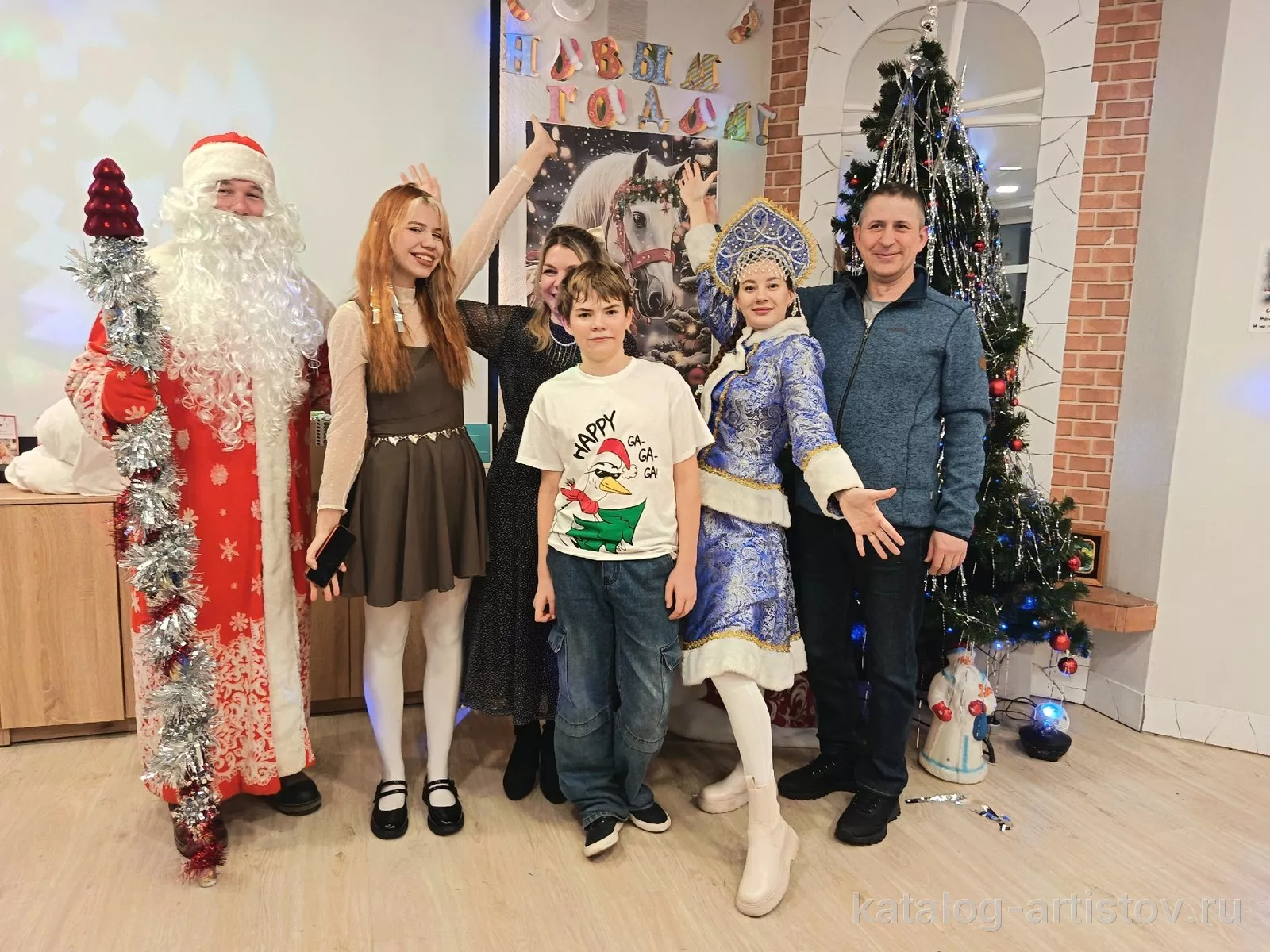Дед Мороз и Снегурочка Юлии Мурашовой (Северодвинск)