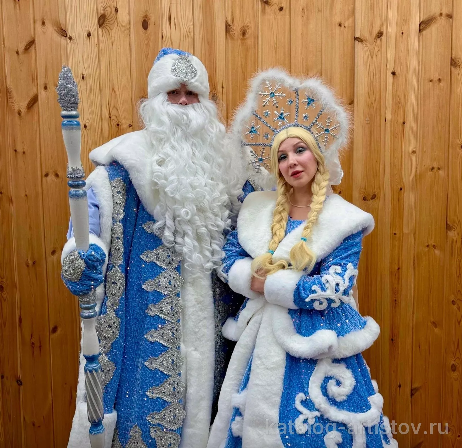 Дед Мороз и Златоустовская Снегурочка