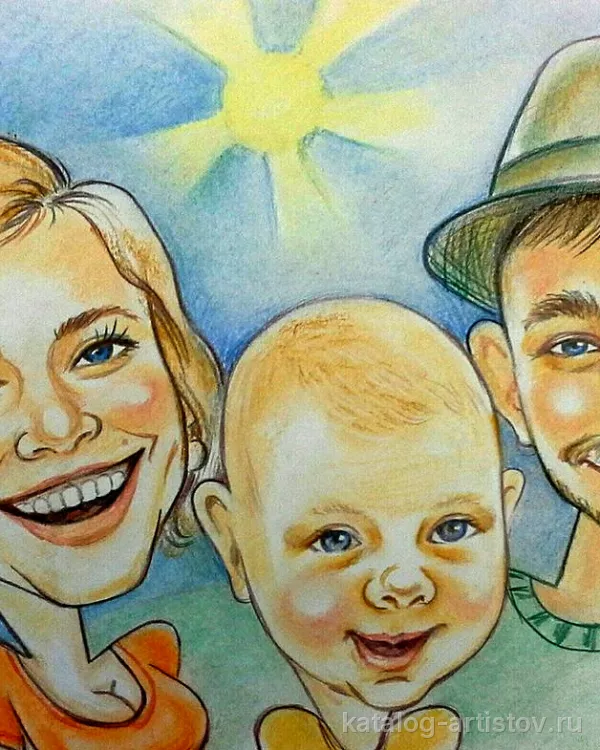 Шаржист Надежда Еремеева