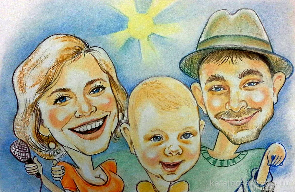 Шаржист Надежда Еремеева