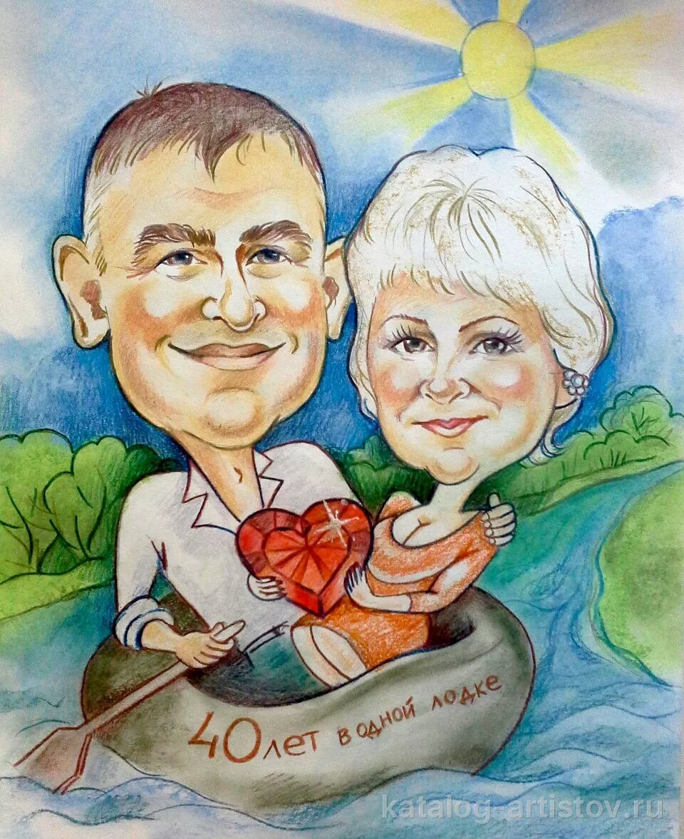 Шаржист Надежда Еремеева — фото 2
