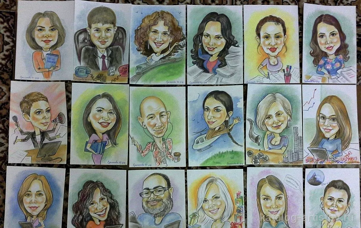 Шаржист Надежда Еремеева — фото 3
