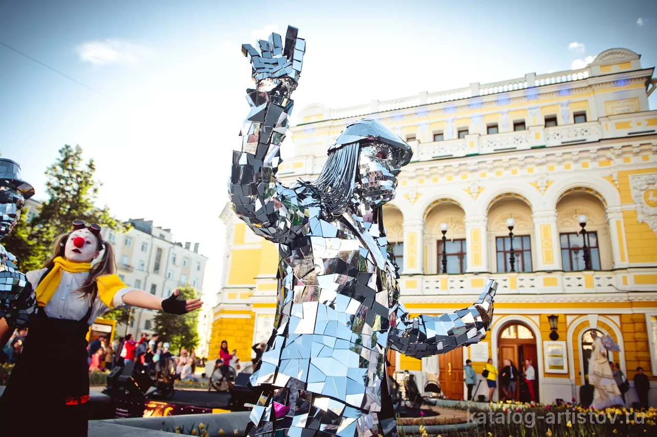 Шоу зеркальных людей «Фантастик», шоу-программа — фото 5