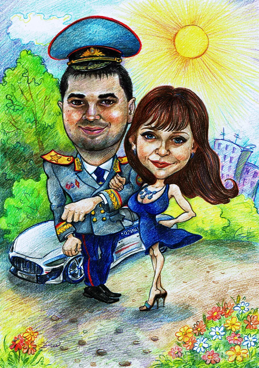 Шаржист Наталья Улумова — фото 3
