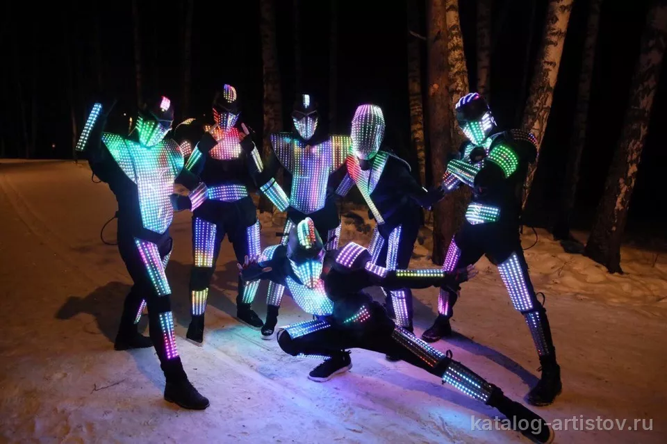 Световое шоу Neopixel show