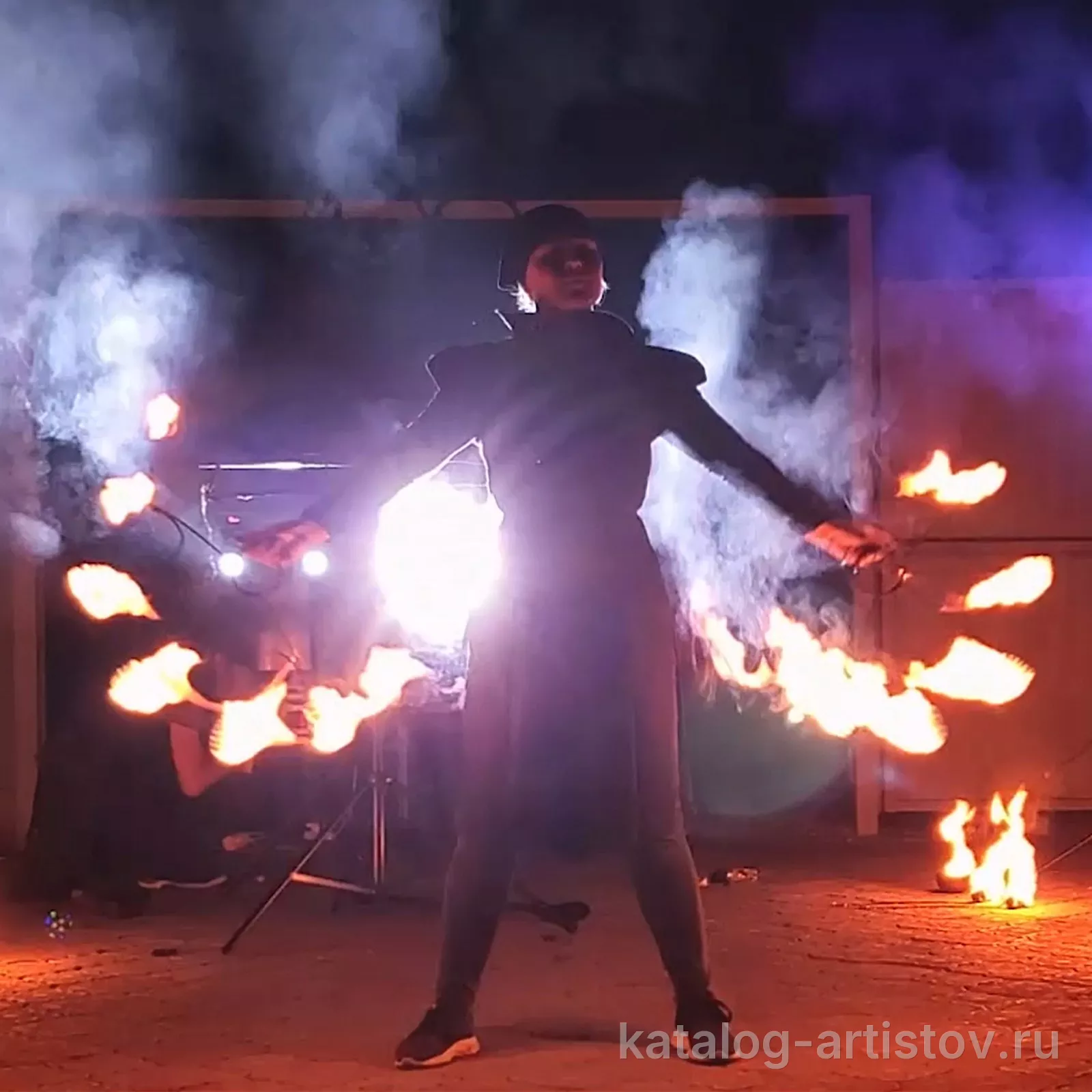 Огненное шоу Fire Edge, световое шоу