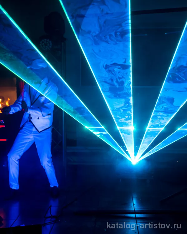 Шоу барабанов Laser Drum, барабанное шоу