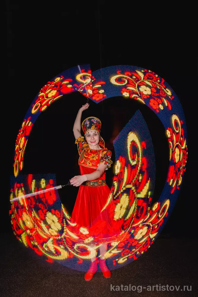 Театр огня и света Magic Fire Show, световое шоу — фото 2