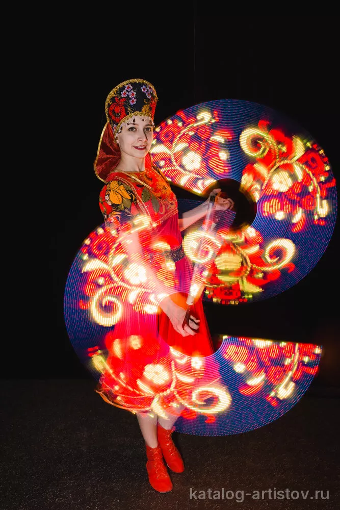 Театр огня и света Magic Fire Show, световое шоу — фото 3