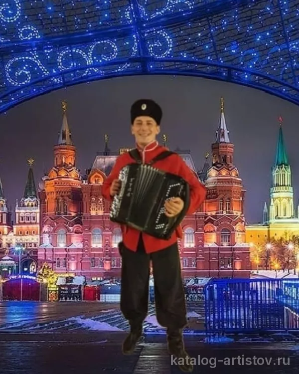 Баянист Артур Юсупов, музыкант