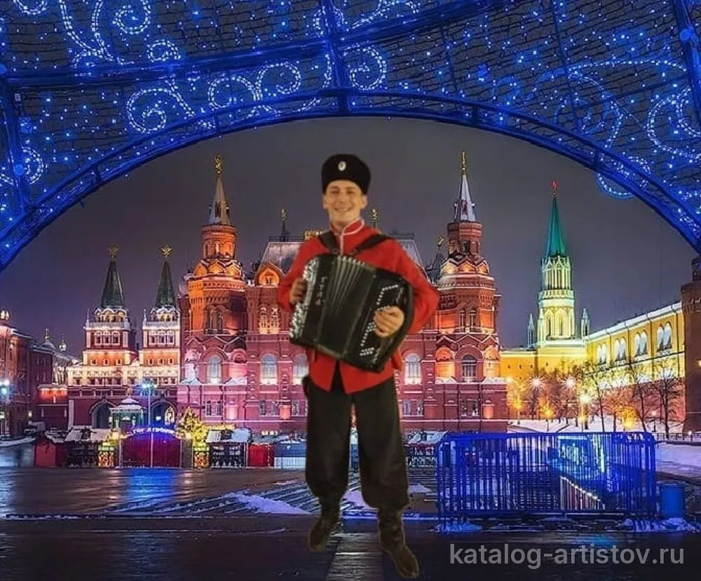 Баянист Артур Юсупов, музыкант