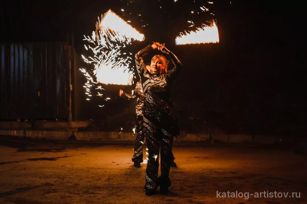 Огненное шоу Xfire, световое шоу — фото 7